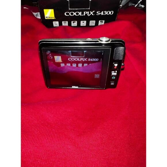 Nikon Coolpix S4300 Digital Camera 16MP 6x Zoom Touch Screen Silver - Picture 5 of 14
